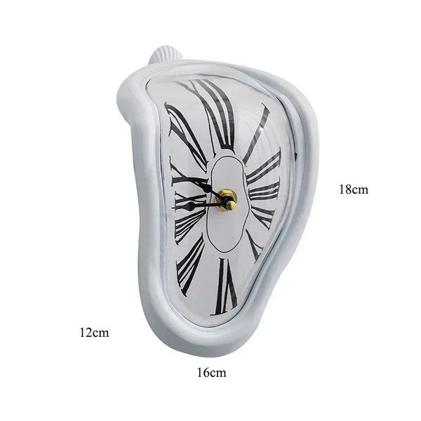 Whimsical Melting Wall Clock